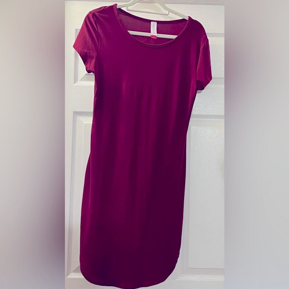 No Boundaries Deep Red dress